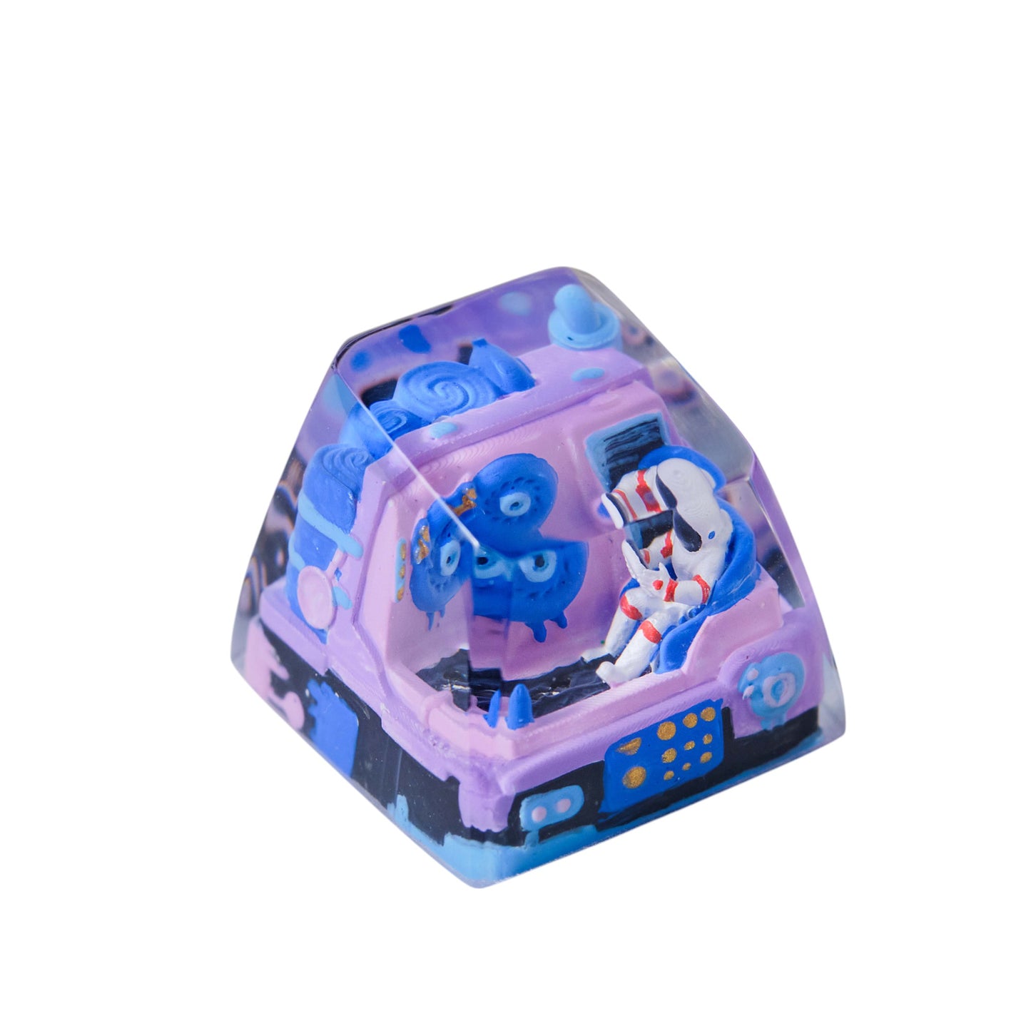 Keycap Astronaut Space Blue | Artisan Mechanical Keycap