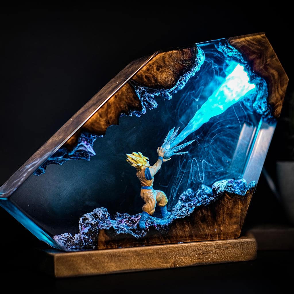 Mermaid Aquarium Epoxy Lamp – LY238