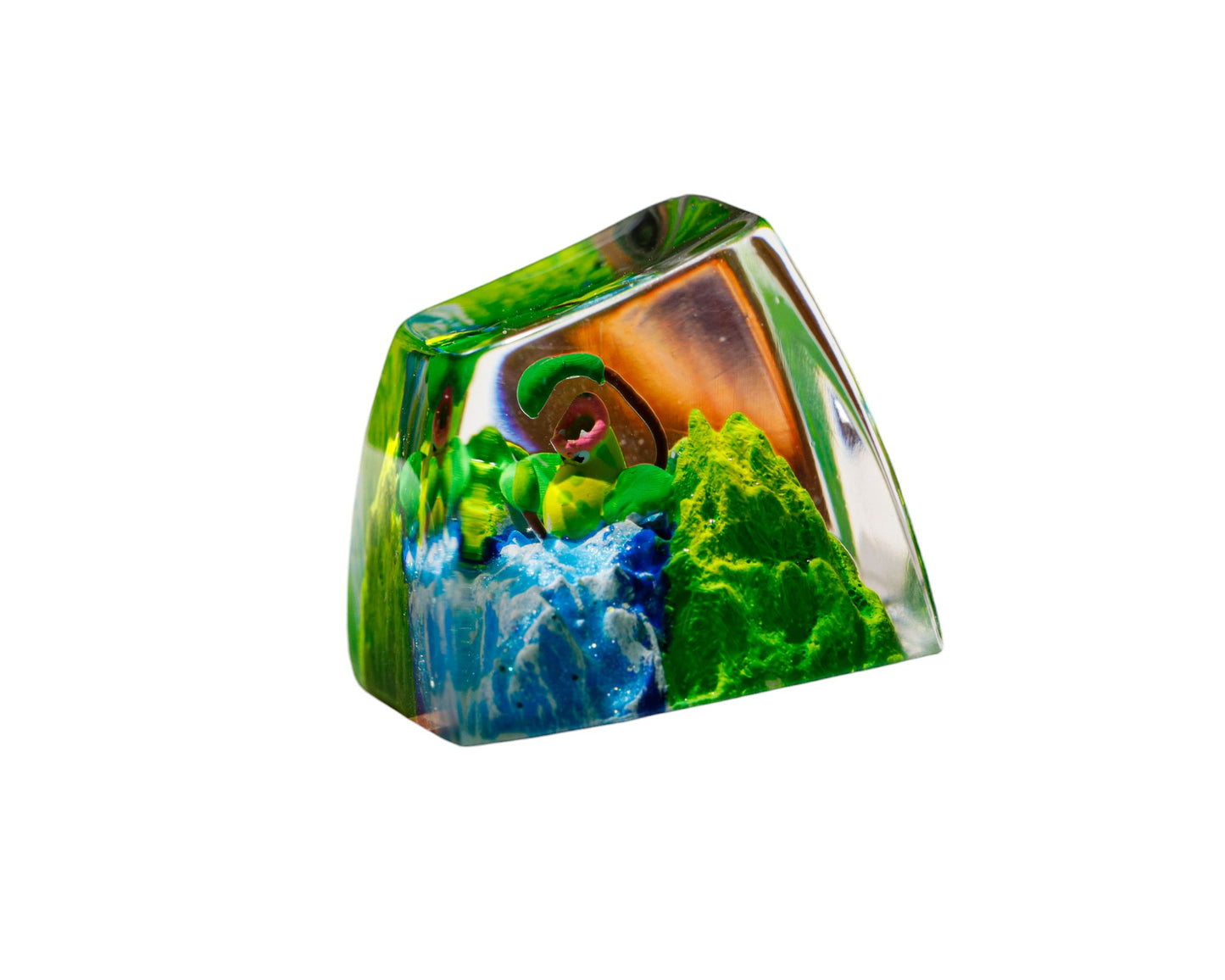 Keycap Victreebel Grass Waterfall | Artisan Mechanical Keycap
