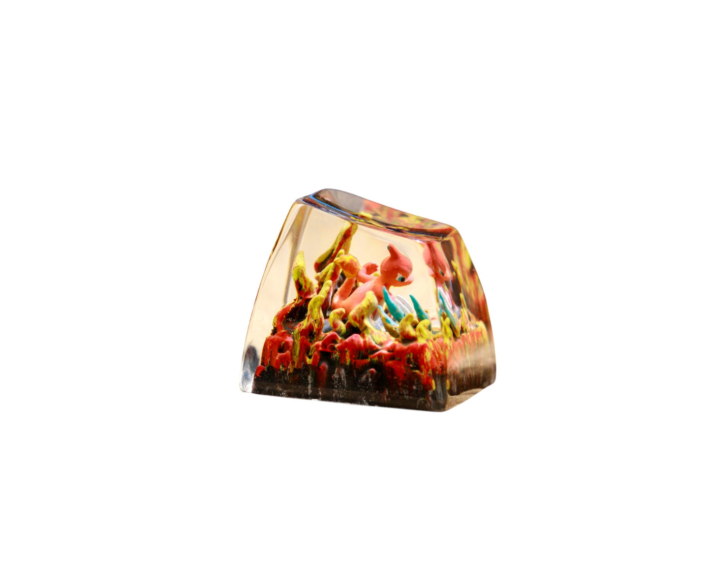 Keycap Charmeleon Fire Base | Artisan Mechanical Keycap