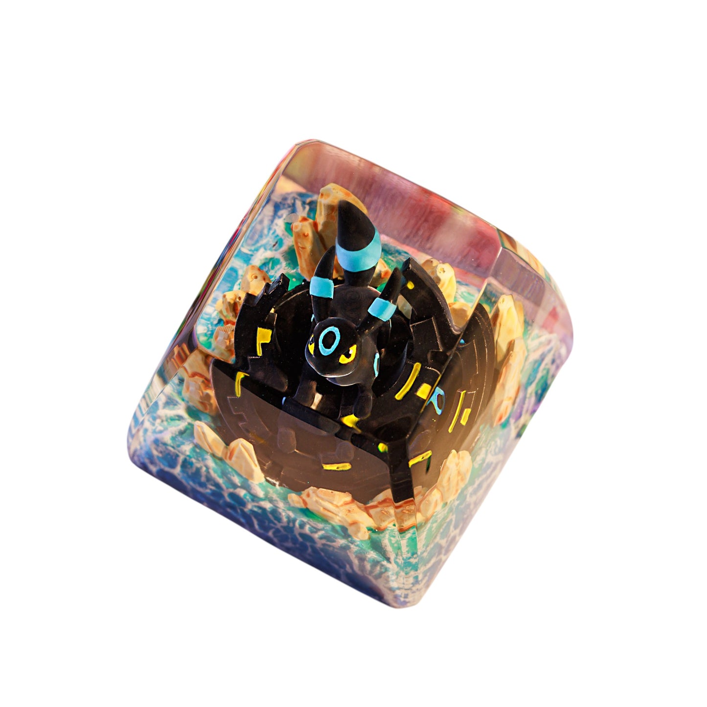 Keycap Umbreon Blue Base New | Artisan Mechanical Keycap
