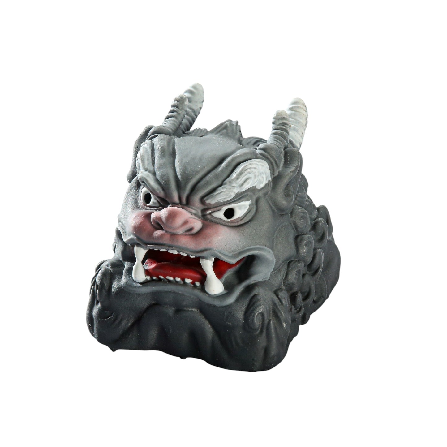 Keycap Unicorn Black Gray Horizontal Brow | Artisan Keycap