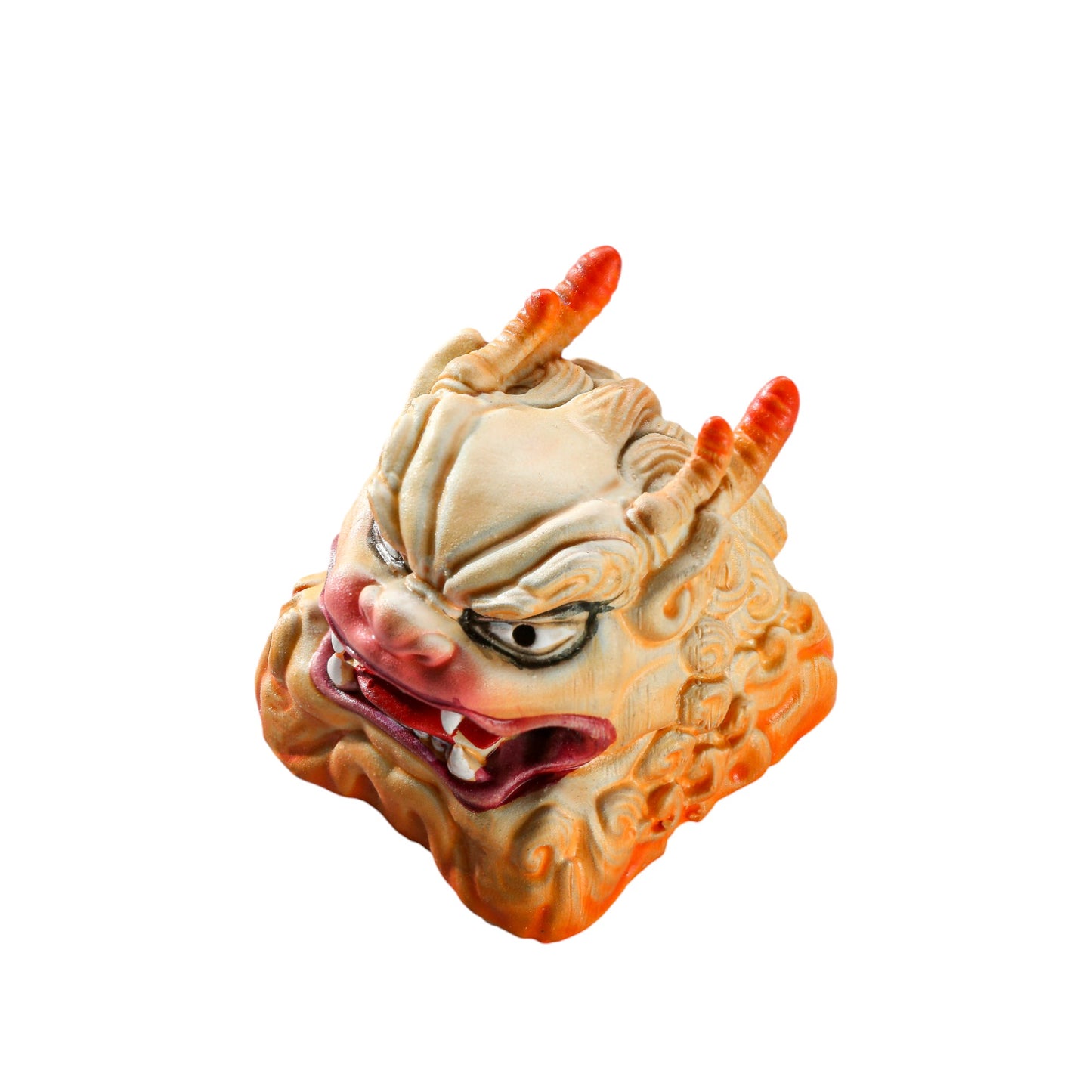 Keycap Unicorn Orange Horizontal Brow | Artisan Keycap