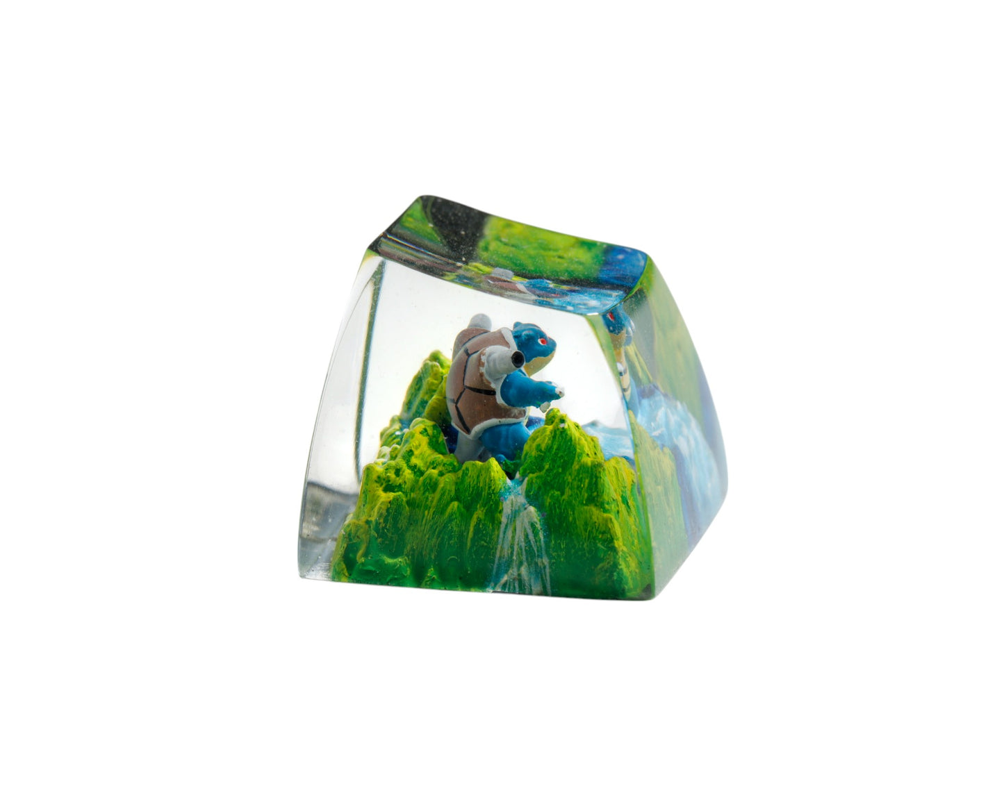 Keycap Blastoise Water Base | Artisan Mechanical Keycap