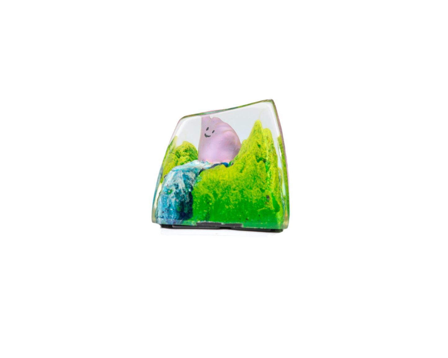 Keycap Ditto Grass Waterfall | Artisan Mechanical Keycap