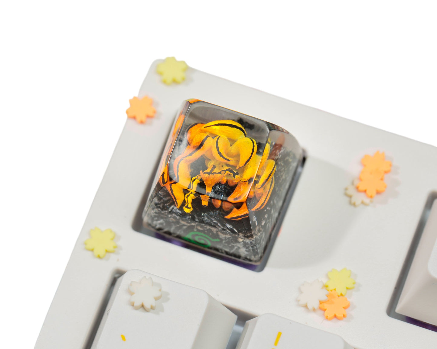 Keycap Nine Tails Yellow | Artisan Mechanical Keycap