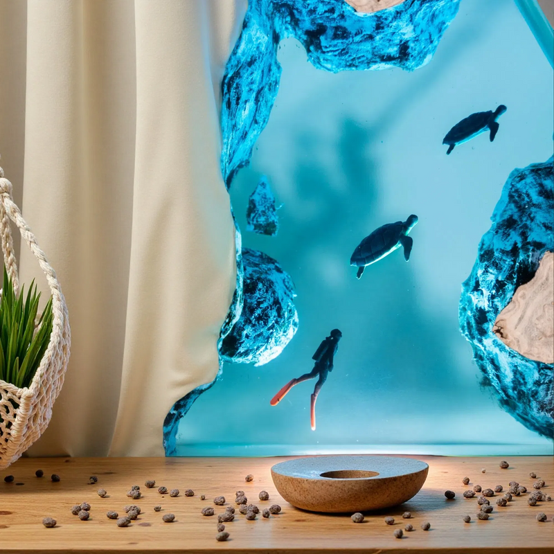 Resin Lamps – When Handmade Art Meets Modern Light