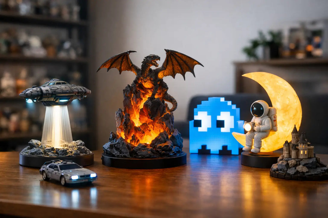 Best LED Lamps for Collectors Who Love a Theme