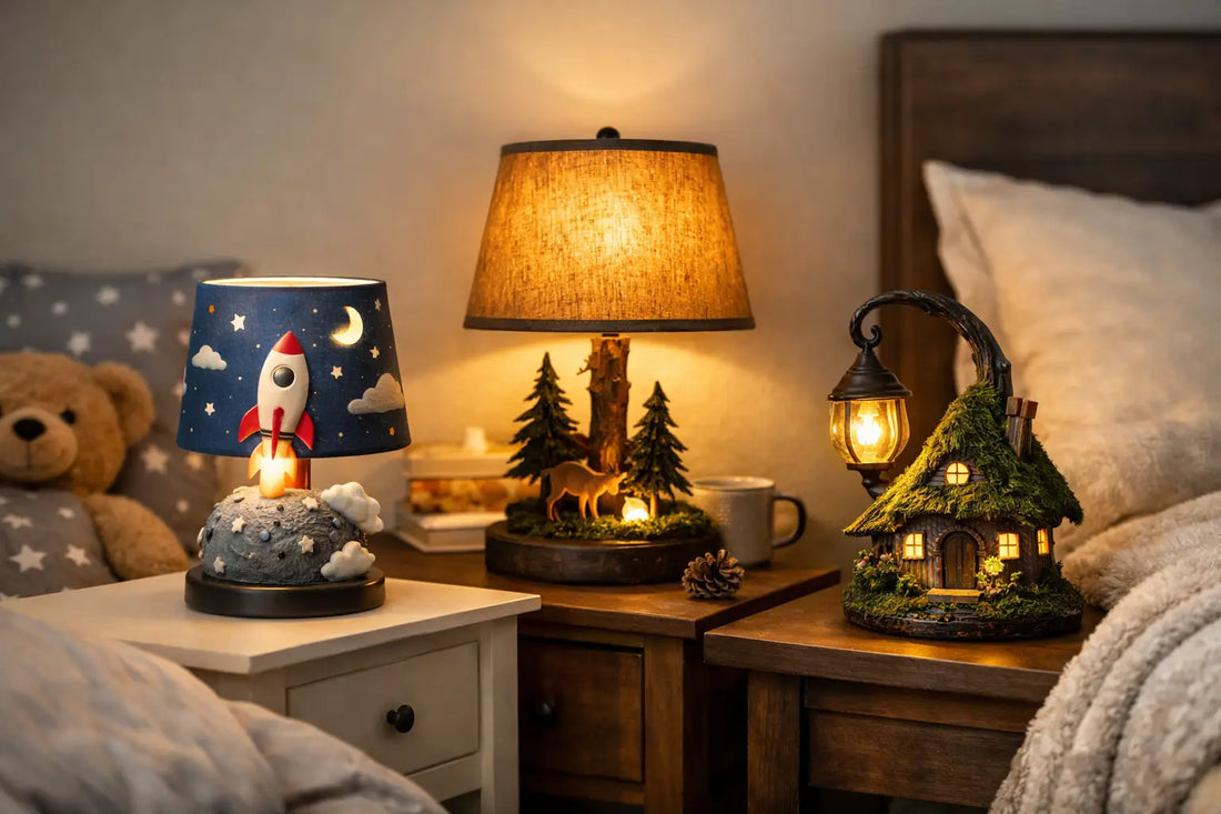 Guide to Themed Bedroom Lamps for Cosy Rooms