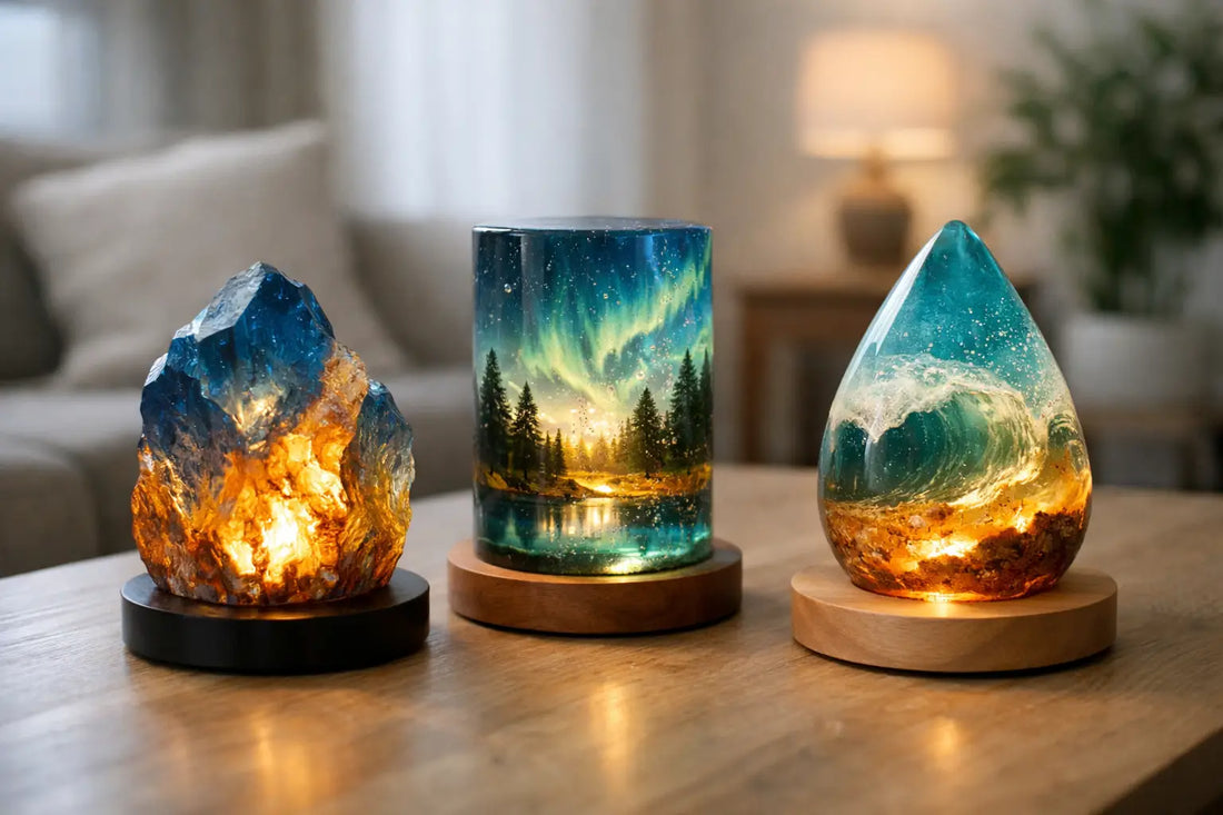 How to Buy Resin Lamps That Light Up Your Space