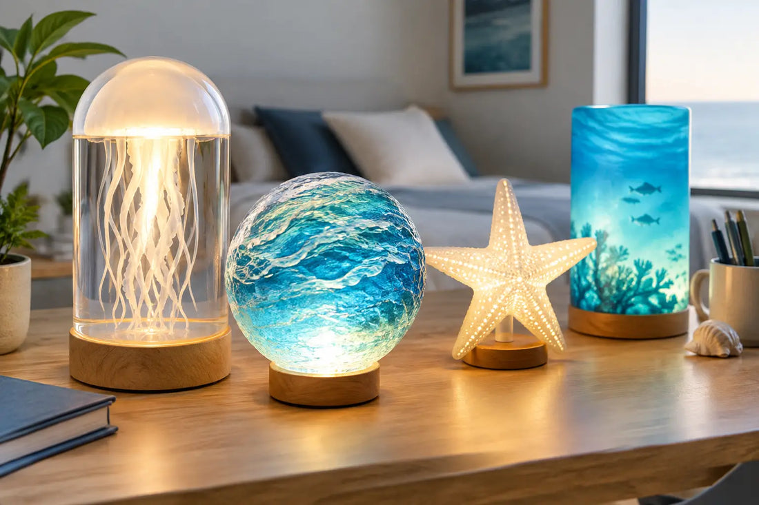 10 Best Ocean Lamps for Bedrooms and Desks