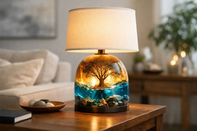 How to Choose a Resin Lamp for Living Room