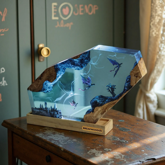 Dragon Resin Lamp – New Dragon CF Edition – Fantasy Night Light