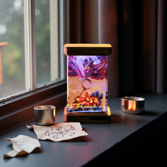 Gollum Lord of the Rings Resin Lamp – Fantasy Night Light