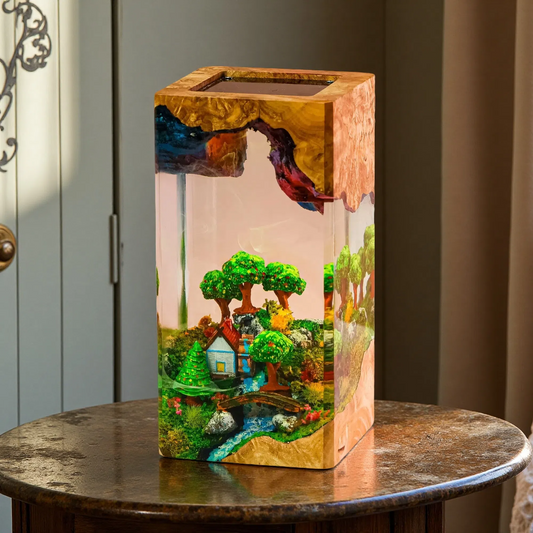 House Resin Lamp – Home Decor Night Light