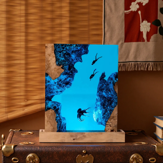 Scuba Diver & Octopus Wrist Rest