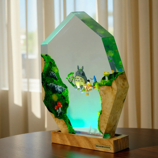 Ocean Diorama Resin Lamp – Halloween Edition – Ocean Night Light