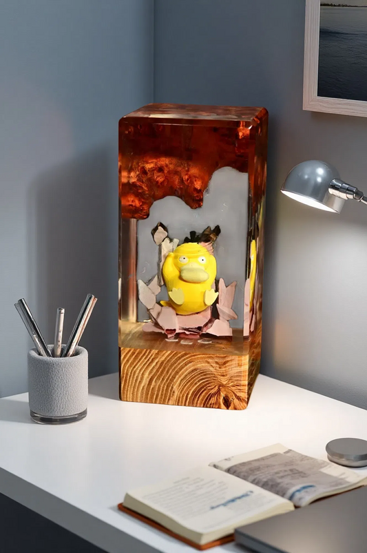 Psyduck Pokémon Resin Lamp – Gaming Night Light