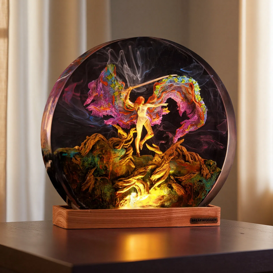 Ocean Diorama Resin Lamp – Malenia Edition – Ocean Night Light