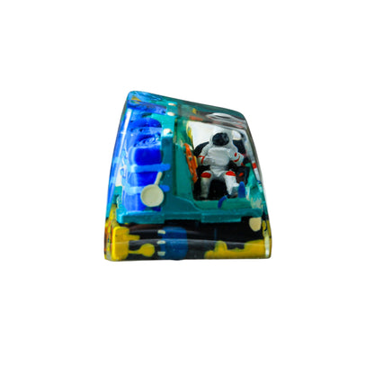 Keycap Astronaut Space Green | Artisan Mechanical Keycap