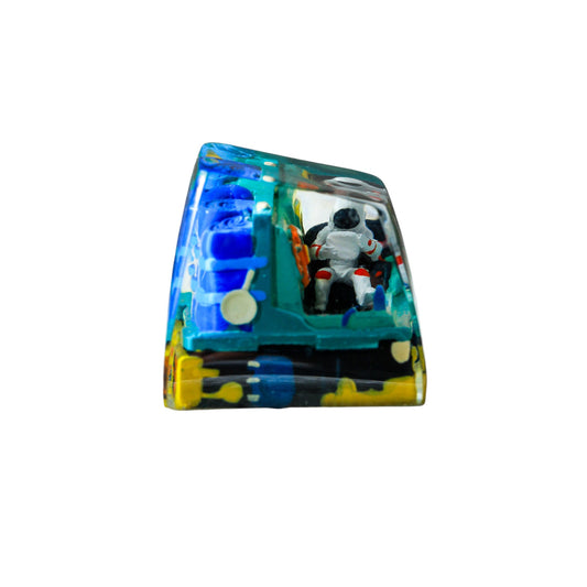 Keycap Astronaut Space Green | Artisan Mechanical Keycap
