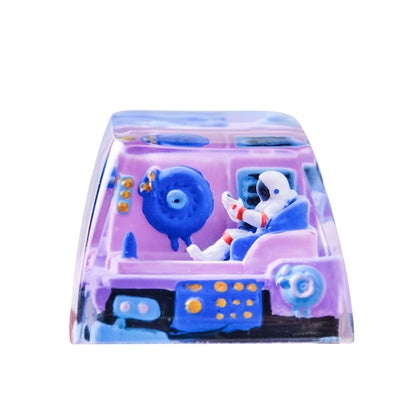 Keycap Astronaut Space Blue | Artisan Mechanical Keycap