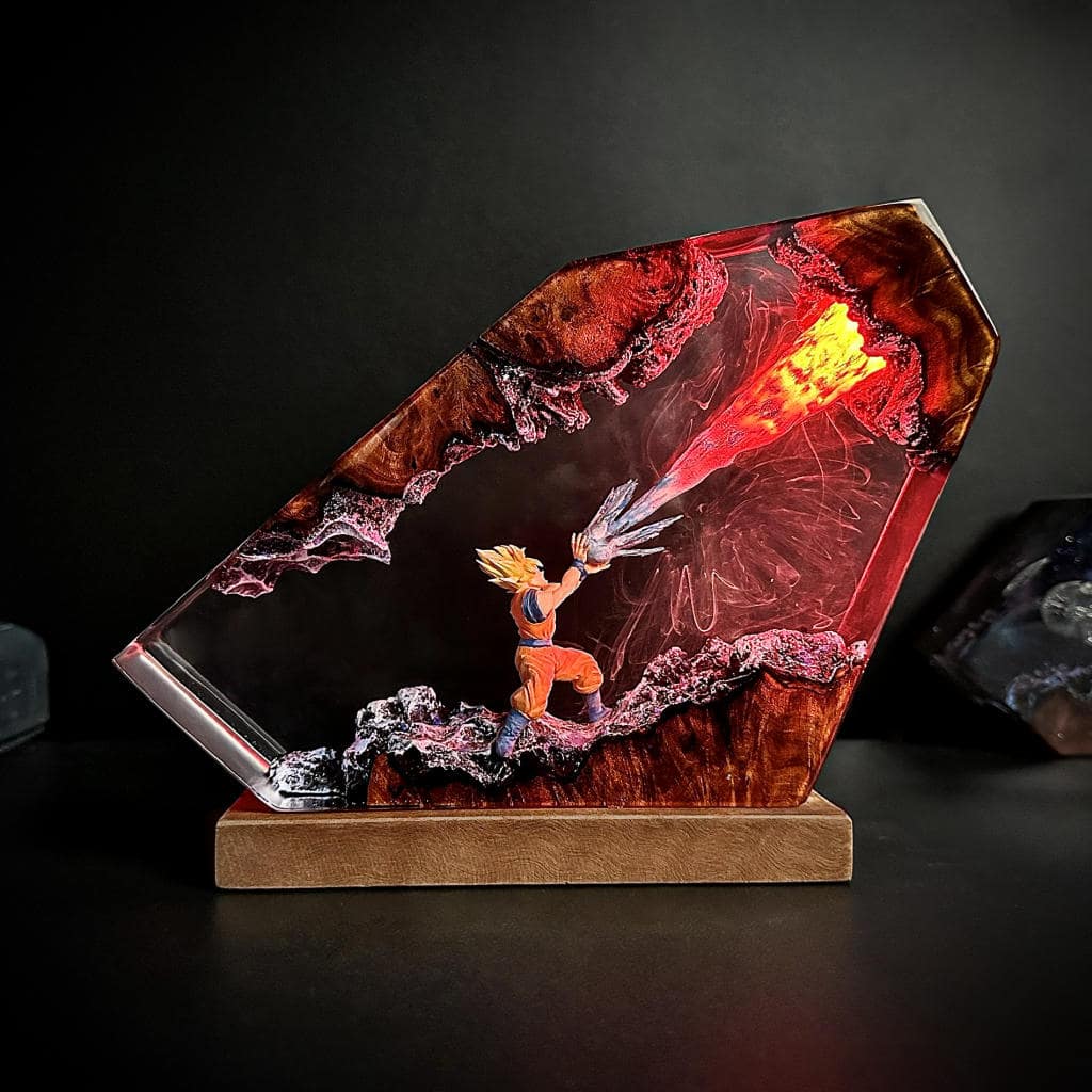 Mermaid Aquarium Epoxy Lamp – LY238