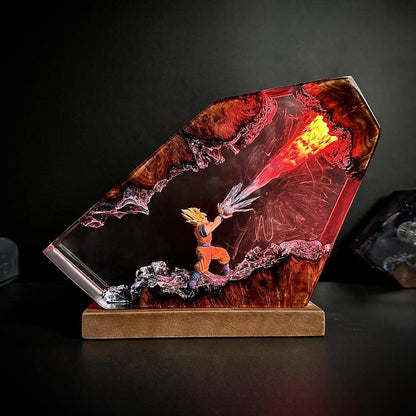 Mermaid Aquarium Epoxy Lamp – LY238