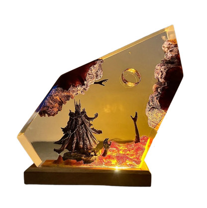 Spirit Beast Landscape Epoxy Lamp – LY317