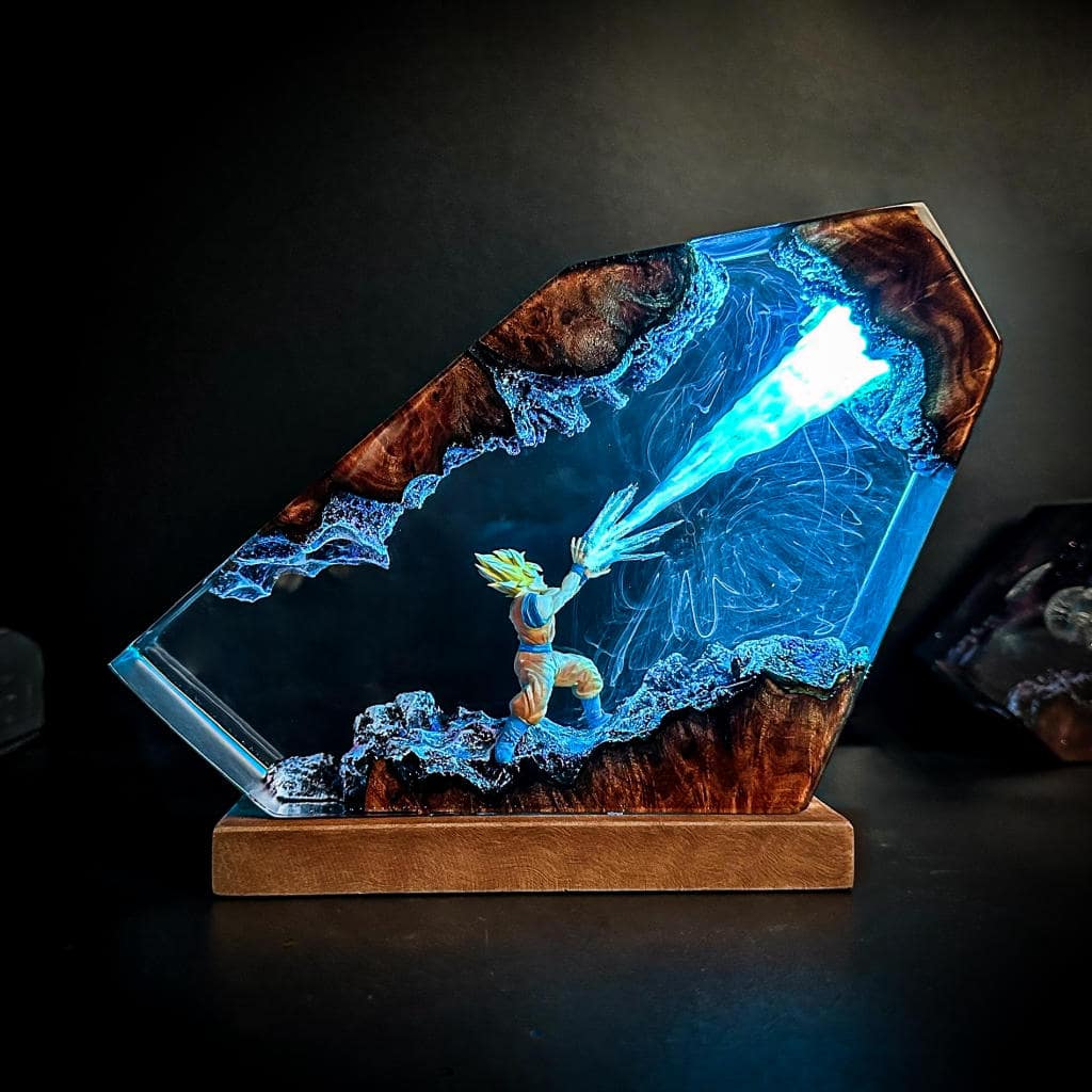 Mermaid Aquarium Epoxy Lamp – LY238