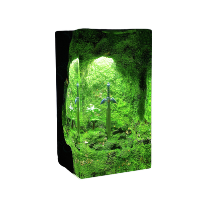 Emerald Forest Epoxy Lamp – LY418