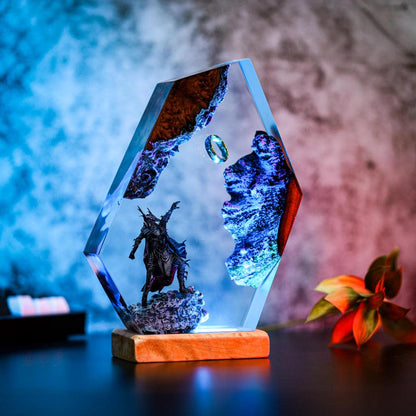 Feng Shui Fire Dragon Epoxy Lamp – LY299