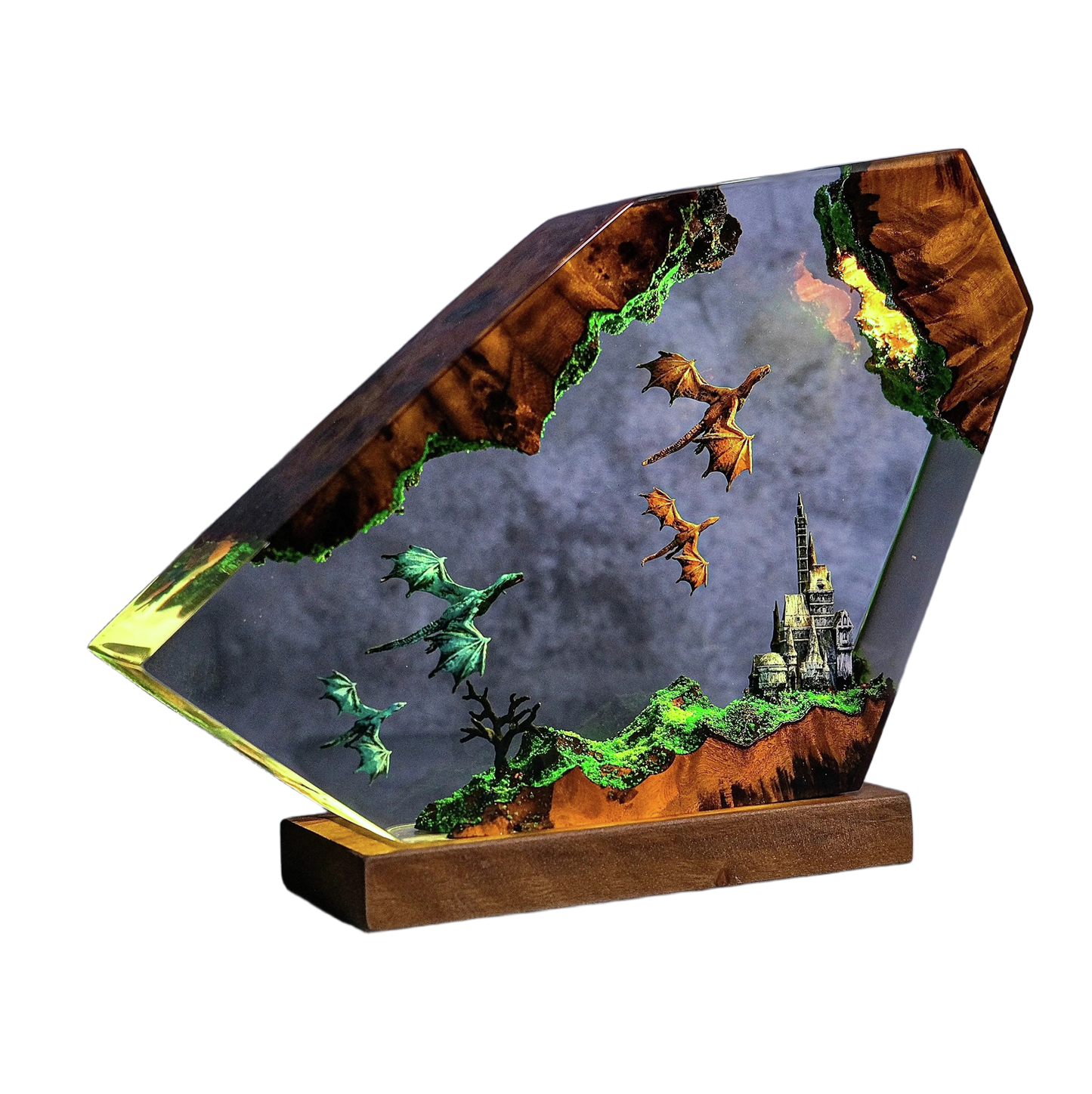 Multicolor Marine Life Ocean Epoxy Lamp – LY163