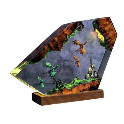 Multicolor Marine Life Ocean Epoxy Lamp – LY163