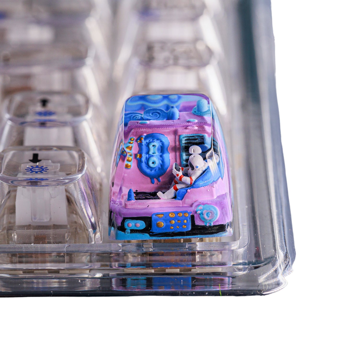 Keycap Astronaut Space Blue | Artisan Mechanical Keycap