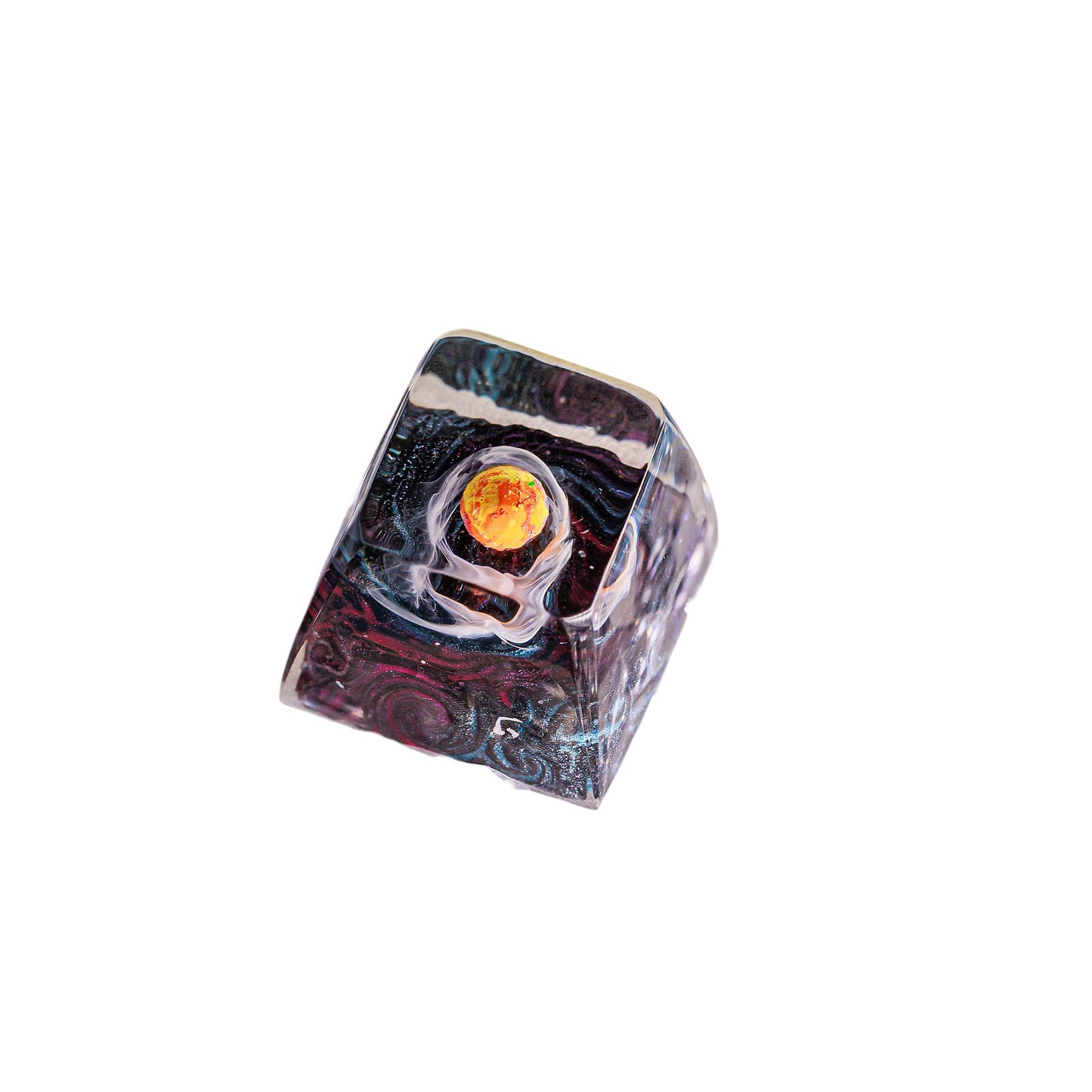 Keycap Galaxy Fire Planet | Artisan Mechanical Keycap