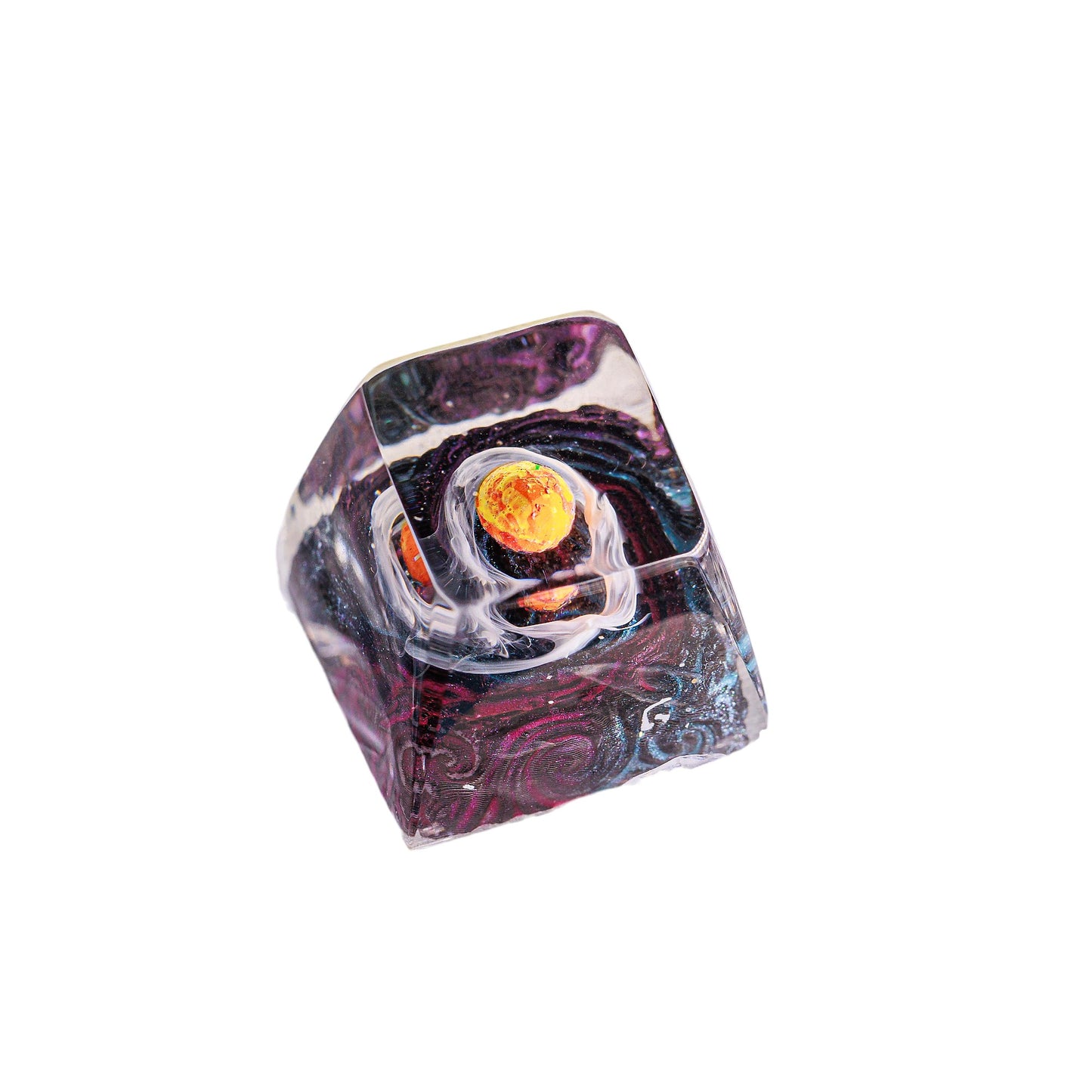 Keycap Galaxy Fire Planet | Artisan Mechanical Keycap