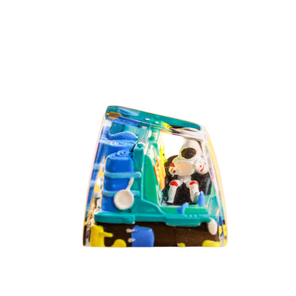 Keycap Astronaut Space Green | Artisan Mechanical Keycap