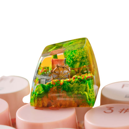 Keycap House Spring | Artisan Mechanical Keycap