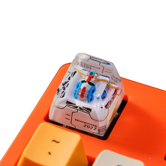 Keycap Gundam Resin | Artisan Mechanical Keycap