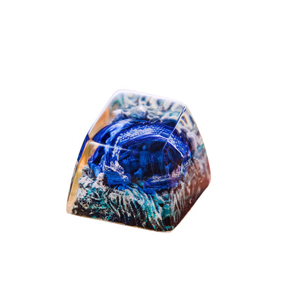 Keycap Sleeping Dragon Blue | Artisan Mechanical Keycap
