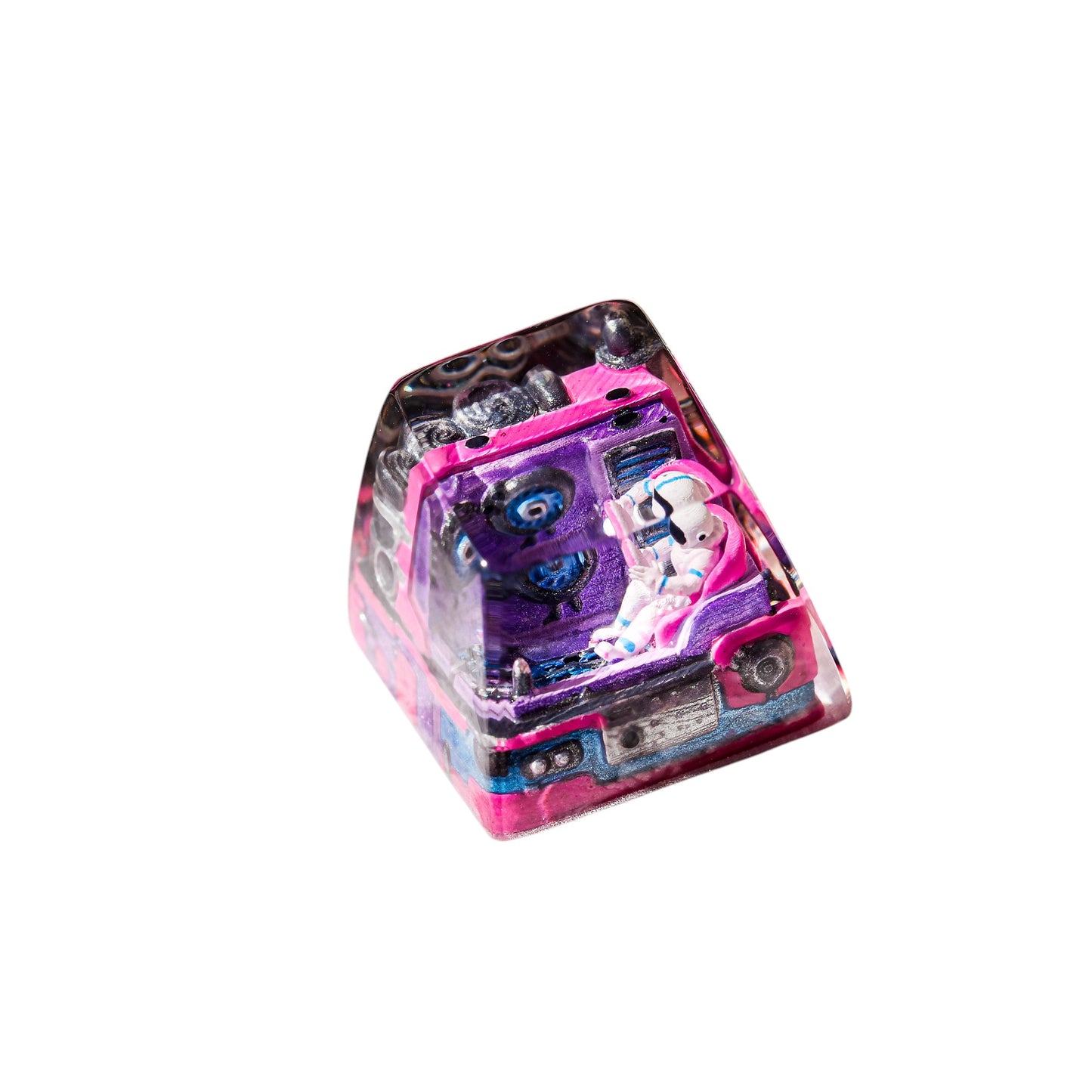 Keycap Astronaut Space Pink | Artisan Mechanical Keycap