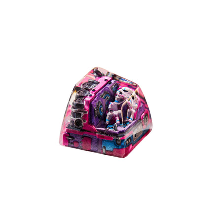 Keycap Astronaut Space Pink | Artisan Mechanical Keycap