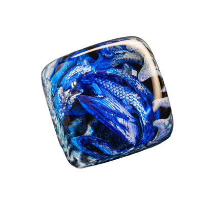 Keycap Sleeping Dragon Blue | Artisan Mechanical Keycap