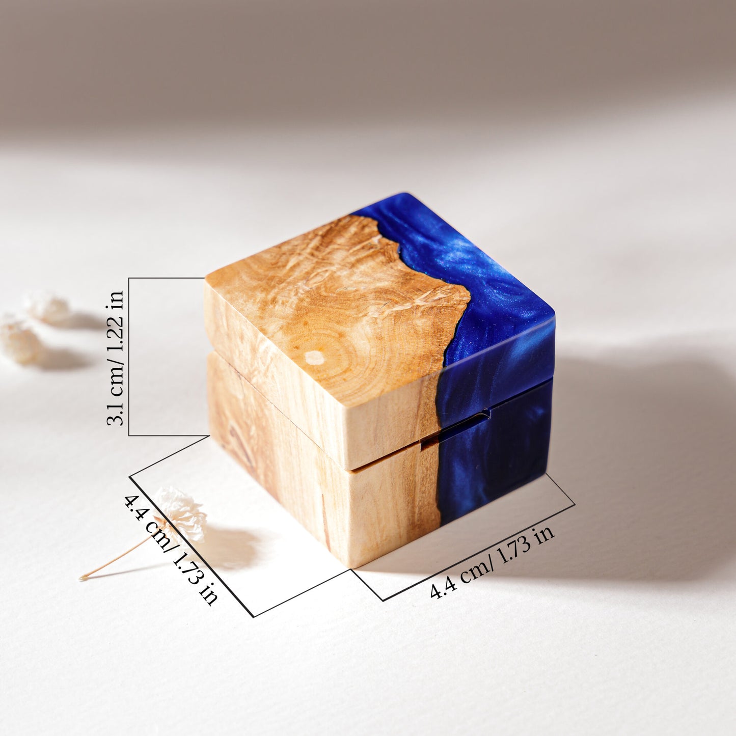 Engagement Custom Ring Box Gift for Bridal Square