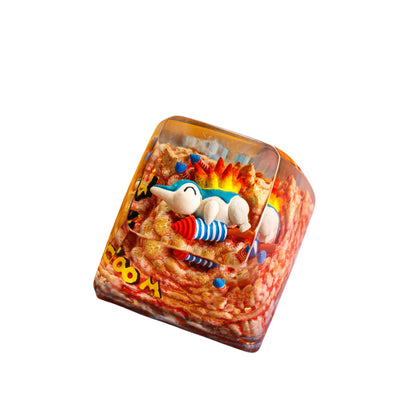 Keycap Hinoarashi New | Artisan Mechanical Keycap (“Hinoarashi”)