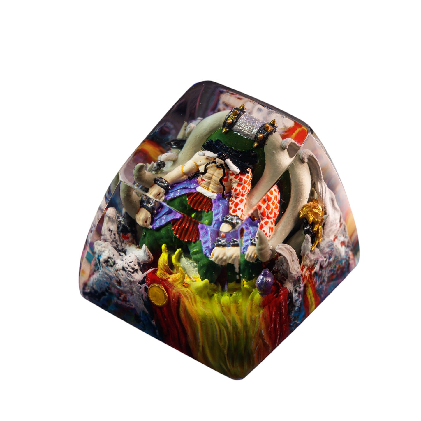 Keycap Kaido Sitting on Throne | Artisan Mechanical Keycap