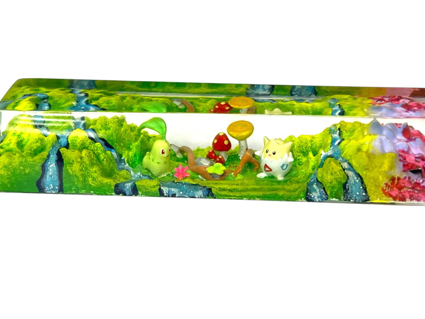 Keycap 6.25U Chikorita Togepi Shaymin Clefairy | Spacebar