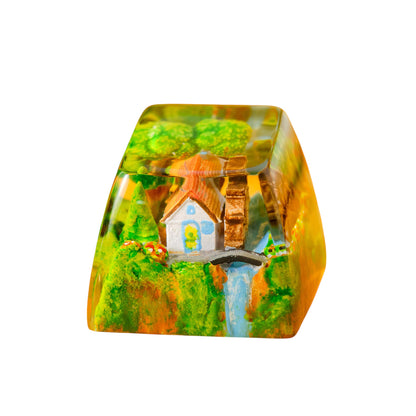 Keycap House Spring | Artisan Mechanical Keycap