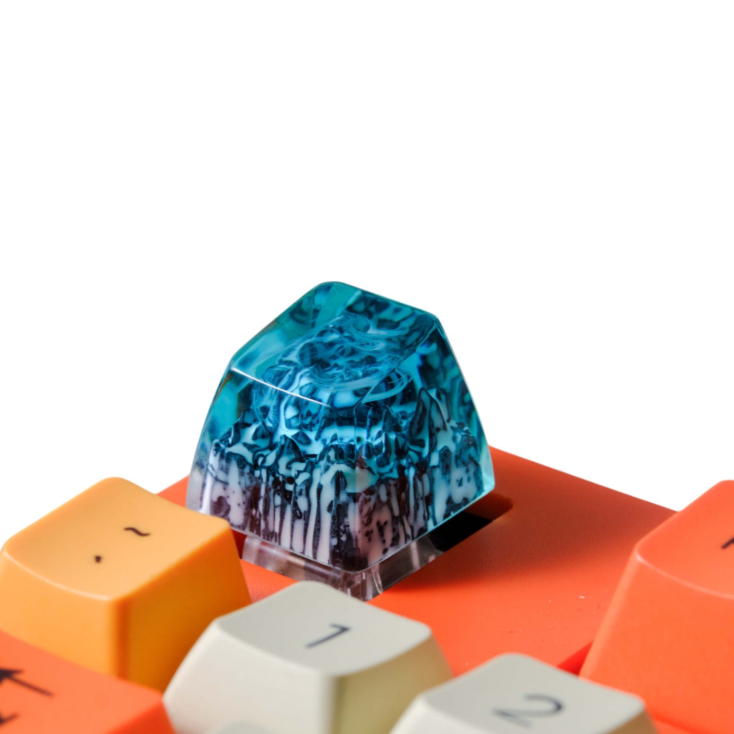 Keycap Snow 1U | Artisan Mechanical Keycap